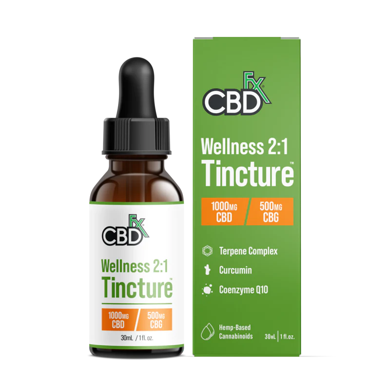 Wellness Tincture CBD+CBG